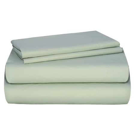 Auraa Comfort 100% Organic Cotton Washed Percale, 4 Piece Sheet
