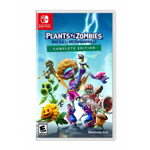 Plants Vs Zombies Complete Edition Electronic Arts Nintendo Switch Walmart Com Walmart Com