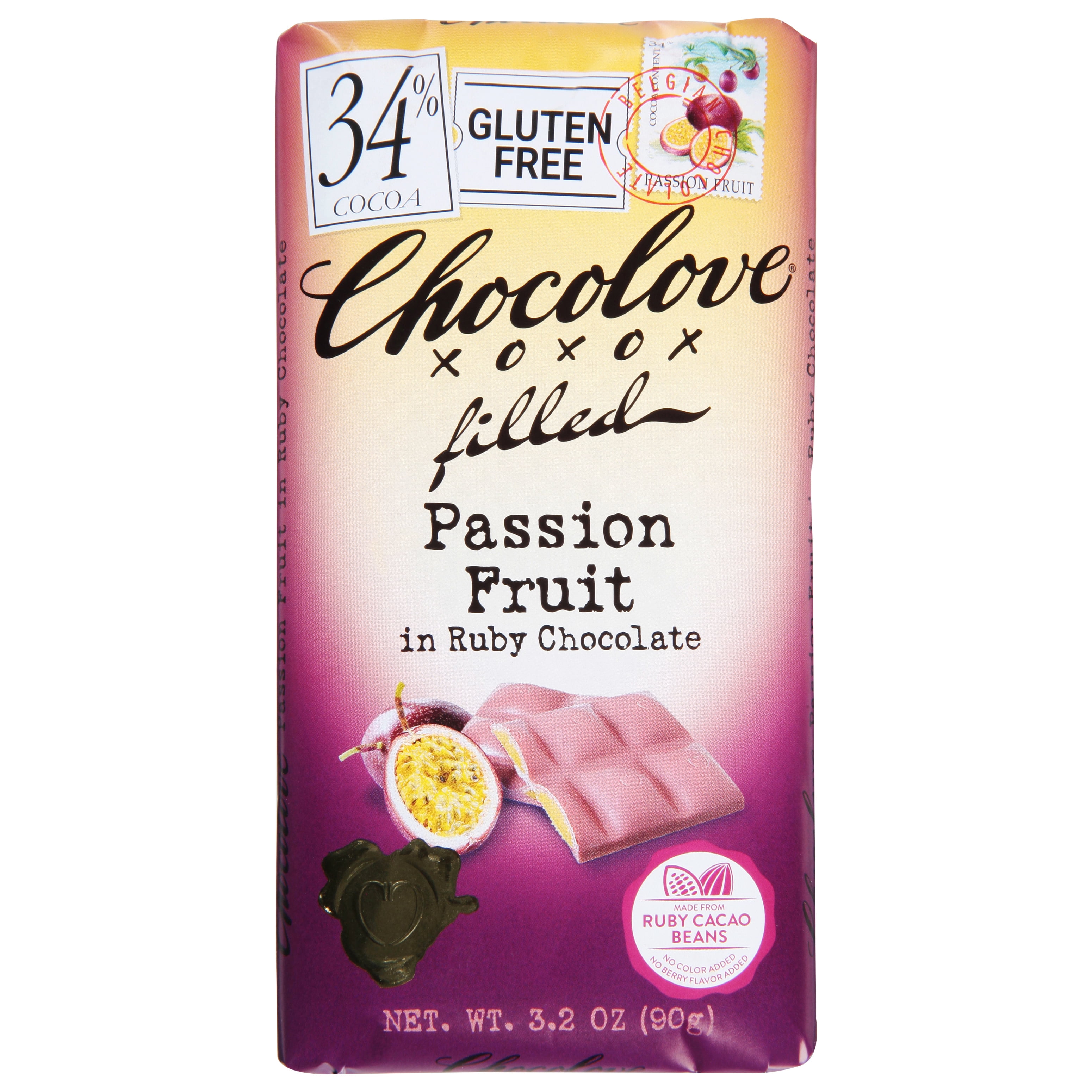 Chocolove Ruby Cacao bar (4 BARS)