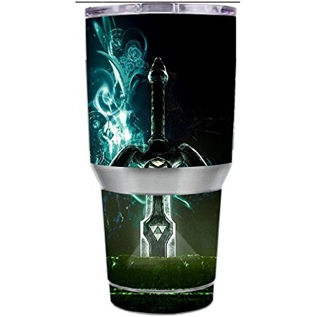 Skin Decal Vinyl Wrap for Ozark Trail 30 oz Tumbler Cup Stickers Skins Cover (6-piece kit) / Master Sword Design