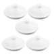 thumbnail image 5 of Reusable Coffee Mug Lid Enamel White For Everyday Use Spill Prevention 5Pcs, 5 of 5