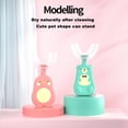 thumbnail image 4 of Children Toothbrush U-Shaped Cartoon Design High Elasticity Effective Deep Cleaning Oral Teeth Brush for Toddlers, 4 of 10