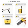 thumbnail image 3 of Sello enrollable Miseyo Wide Yellow con protección contra robo de identidad, 3 of 7