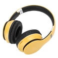 thumbnail image 4 of Auriculares inalámbricos Bluetooth plegables, estéreo, deportivos, con radio (amarillo), 4 of 14