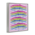 thumbnail image 4 of Stupell Industries Rainbow Layered Fish Animals & Insects Painting Gray Framed Art Print Wall Art, 11 x 14, 4 of 10