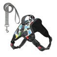 thumbnail image 1 of S Arnés ajustable para perros y gatos, chaleco, nuevo arnés para el pecho para mascotas, conjunto de correa reflectante, 1 of 5