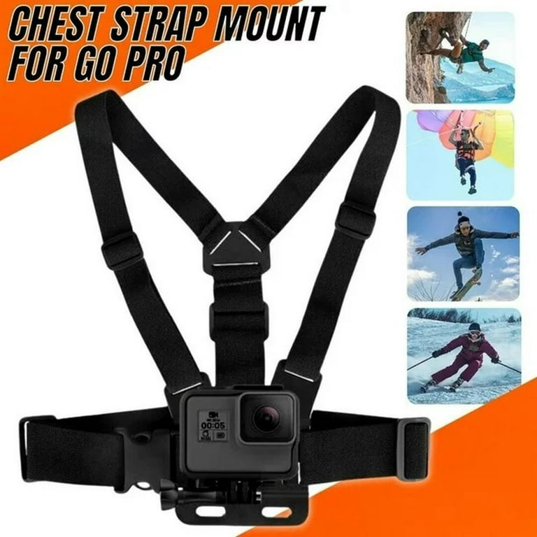 Mobile Phone Chest Strap Mount Phone Chest Harness Holder for VLOG/POV,  with iPhone 13 12 11 Pro Max Plus,Samsung,GoPro Hero 9, 8, 7, 6, 5,OSMO