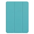 thumbnail image 1 of PANDACO Teal Leather Folio Case with Smart Cover for iPad 10.2-inch (2019-2021), 1 of 5