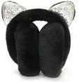 thumbnail image 1 of Cache-Oreilles d'Hiver pour Femmes, Cache-Oreilles Pliables en Peluche avec Design à Sequins, Cache-Oreilles d'Hiver pour Filles, 1 of 3