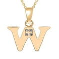 thumbnail image 1 of Collier Pendentif Chaîne avec 26 Lettres Anglaises pour Femmes, Bijou, 1 of 9