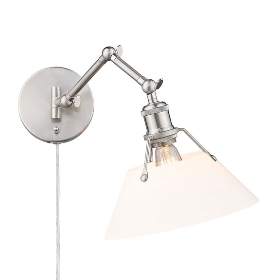 Golden Lighting - Orwell - 1 Light Articulating Wall Sconce in Transitional