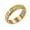Gold, variant on Men Stainless Steel Fidget Ring 6mm Geometric Rotating Spinner Jewelry Anxiety Stress Relief Gift Rose Gold Size 11