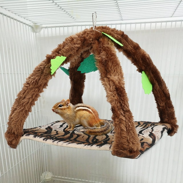 Goick Hamaca para Mascotas pequeña Hamaca Colgante Bolsa para la Siesta Saco de Dormir Cama para Dormir Hurón Ratón Planeador del azúcar Hamaca para Mascotas pequeña