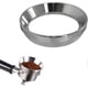thumbnail image 2 of Jinyi Dosing Ring, Espresso Dosing Funnel , Less Steel Replacement Funnel(2pcs, Silver), 2 of 5