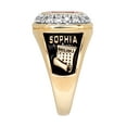thumbnail image 3 of Order Now for 2025 Graduation, Freestyle Women's CZ Encrusted Personalized Class Ring, Personalized, High School or College, 3 of 9