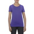 thumbnail image 1 of Missy 4.3 oz., Ringspun Cotton T-Shirt - PURPLE - 2XL, 1 of 2