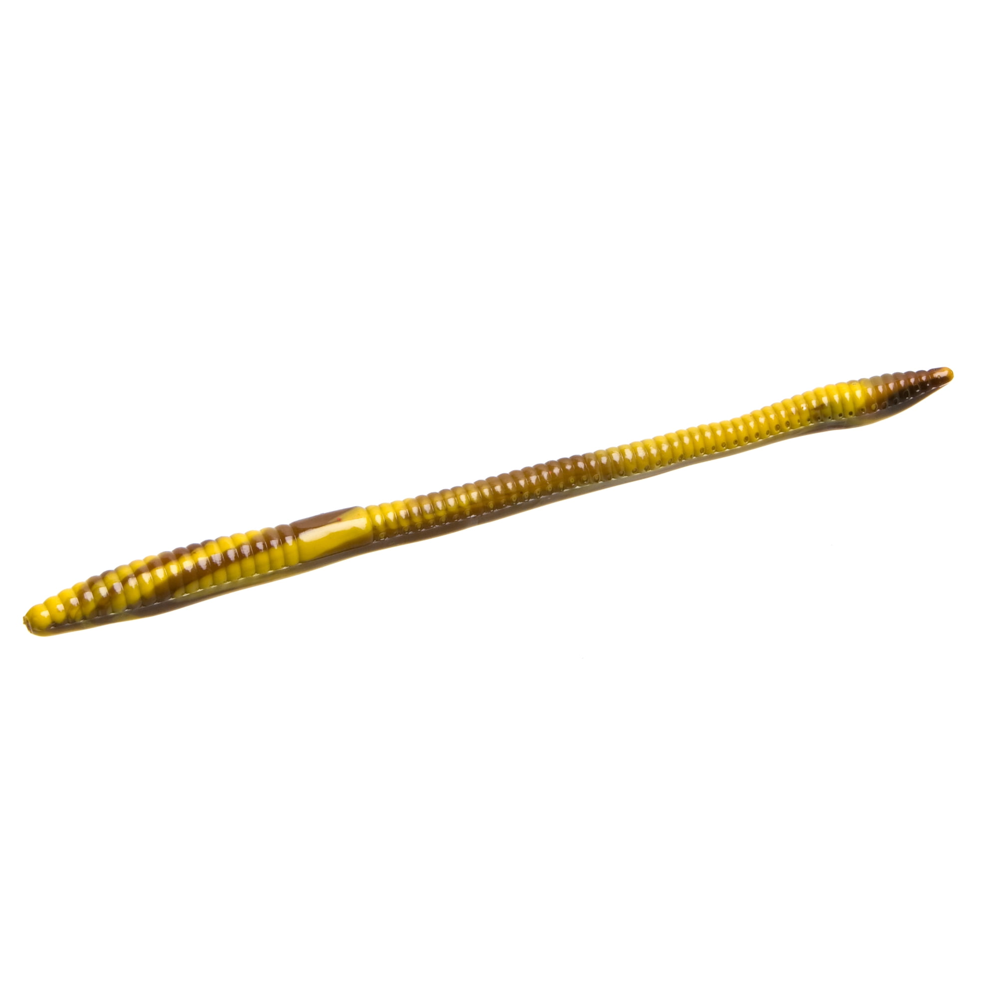 bruised banana fishing lure Brads Super Bait "Rotten Banana" Addicted Hook it Texas style Zoom Trick Worm 6.5'', Bruised