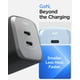 thumbnail image 5 of Cargador de pared Spigen GaN III 652 65W 2 puertos para iPhone, 5 of 6