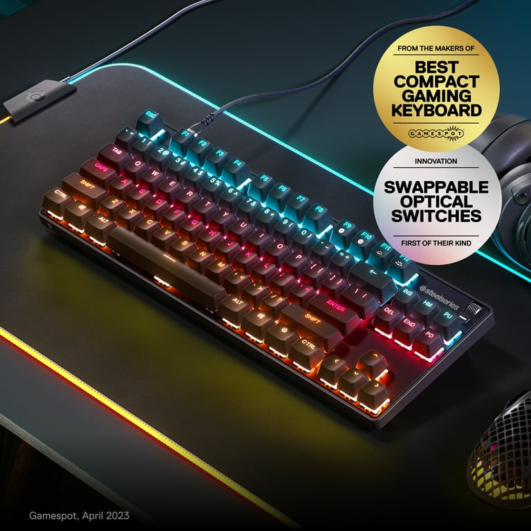 SteelSeries Apex 9 TKL Mechanical Gaming Keyboard – Tenkeyless