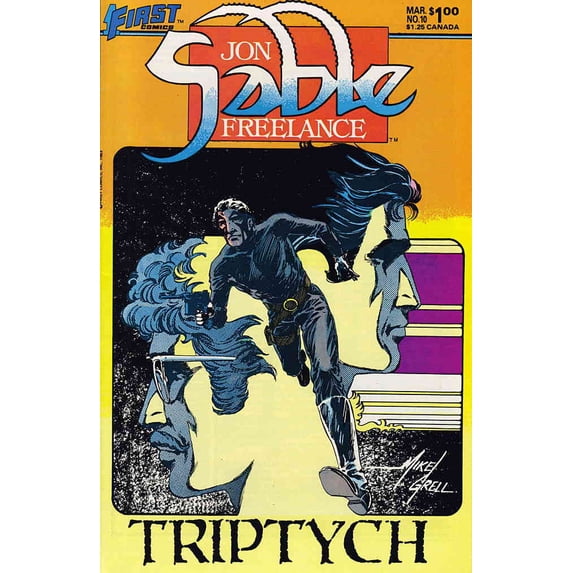 Jon Sable, Freelance #10 VF ; First Comic Book