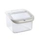 thumbnail image 2 of Recipiente para alimentos secos, dispensador de arroz, tapa sellada multiusos, contenedor de almacenamiento de arroz, contenedor de almacenamiento de Blanco Pequeño Gloria Contenedor de almacenamiento de arroz, 2 of 9