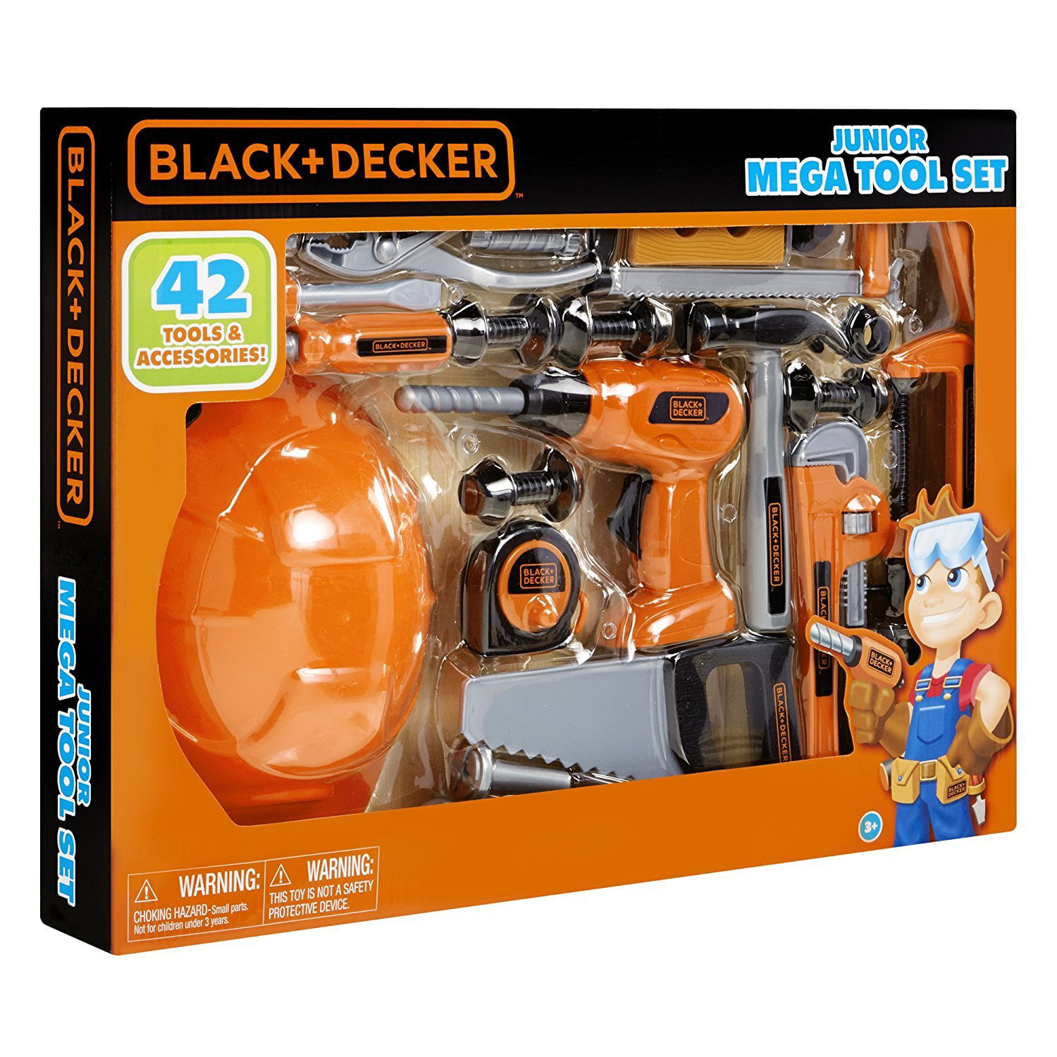 Black & Decker Jr. B&D Training Tool Set (15-Piece) - Toys 4 U