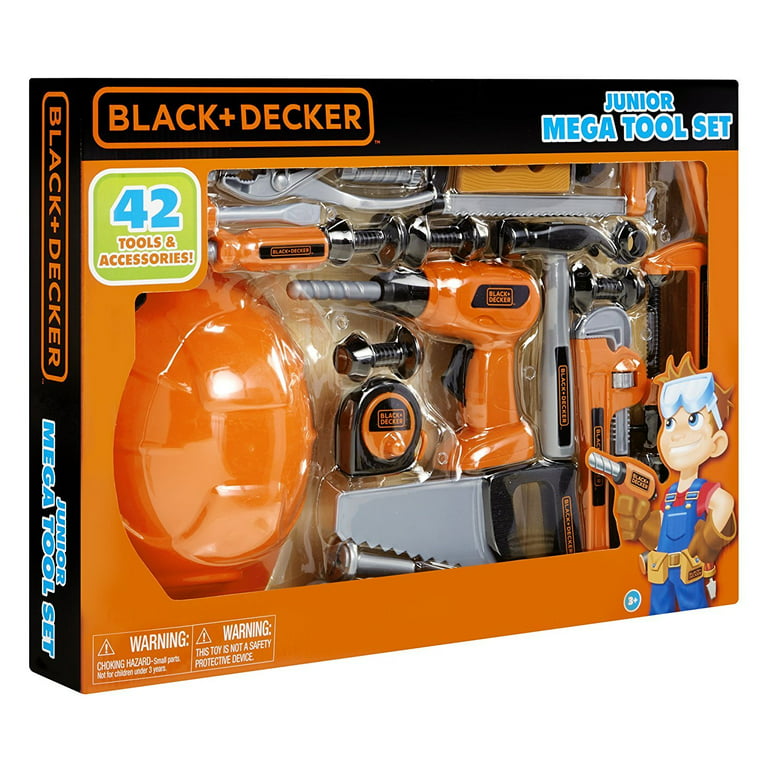  Black + Decker Jr. Fun Tool Set : Toys & Games