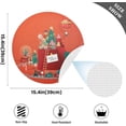thumbnail image 3 of GZHJMY Christmas Toys Land Town Placemats 4Pcs,Holidays PVC Weave Place Mats Table Mats Non-Slip Easy to Clean for Home Kitchen BBQ Party Table Decor,15.4", 3 of 6