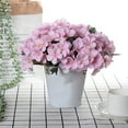 thumbnail image 4 of Hloma Delicate Fake Begonia Flower Realistic No Withering Beautifying Table Centerpiece Artificial Flower Home Decor, 4 of 8