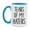 White/Light Blue, variant on Funny Haters Mug Gift, Tears Of My Haters, 11oz or 15oz Ceramic White Coffee Cup, Novelty Gift Mug