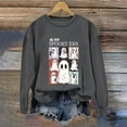 thumbnail image 7 of Meichang Women's Halloween Sweatshirts Oversized Long Sleeve Crew Neck Sweatshirt Cute Spooky Ghost Graphic Sweatshirts Fall Pullover, 7 of 7