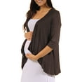 thumbnail image 2 of Women's Maternity 3/4-sleeve Open Shrug, 2 of 4