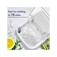 thumbnail image 4 of Nugget Ice Maker Countertop, Auto-Cleaning Pebble Ice Maker With Ice Basket & Scoop, 33Lbs In 24H, Chewable Ice Maker Machine For Home Camping, 4 of 4