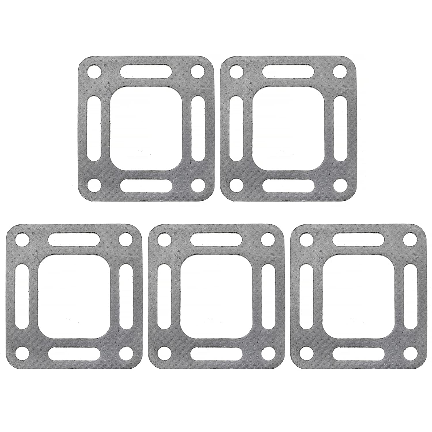 Exhaust Elbow Gasket Compatible with Mercruiser Stern Drive Replace 18