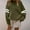 Army Green, variant on Olyvenn Womens Varsity Striped Oversized Sweatshirt Crewneck Long Sleeve Casual Fashion Pullover Top Spring Fall Outfits Wine XXXL