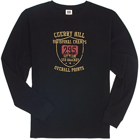 Faded Glory - Boy's Graphic Thermal Knit Top