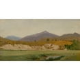 thumbnail image 3 of John William Hill 18x11 Black Modern Framed Museum Art Print Titled - Landscape with Mountains, 3 of 5