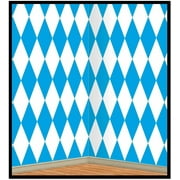PMU Oktoberfest Table Roll 40in x 100ft Party Decoration and Accessory (1/pkg) Pkg/1