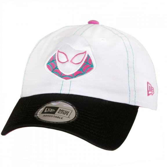 Spider-Gwen 855823 Spider-Gwen New Era 9Twenty Adjustable Hat - Black & White