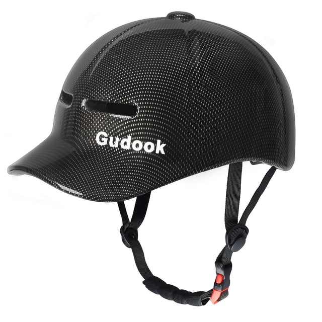 Casco de bicicleta Gudook para adultos, estilo gorra de béisbol, para carretera urbana