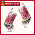 thumbnail image 2 of Lsque Watermelon Splash Realism Art Pattern 18 Inch Christmas Stockings, Festive Holiday Stocking for Christmas Decorations Holiday Decor, 2 of 7