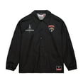 thumbnail image 2 of Men's Mitchell & Ness Black Florida Panthers 2025 Stanley Cup Champions Full-Snap Coaches Jacket, 2 of 3