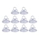 thumbnail image 5 of 10 ventosas pequeñas, soporte para ventosa, ventosa para sombra, con ventosas para parabrisas de bucle, ventosas para cocina, puerta, tubería de acuar Claro perfecl Ventosas, 5 of 8