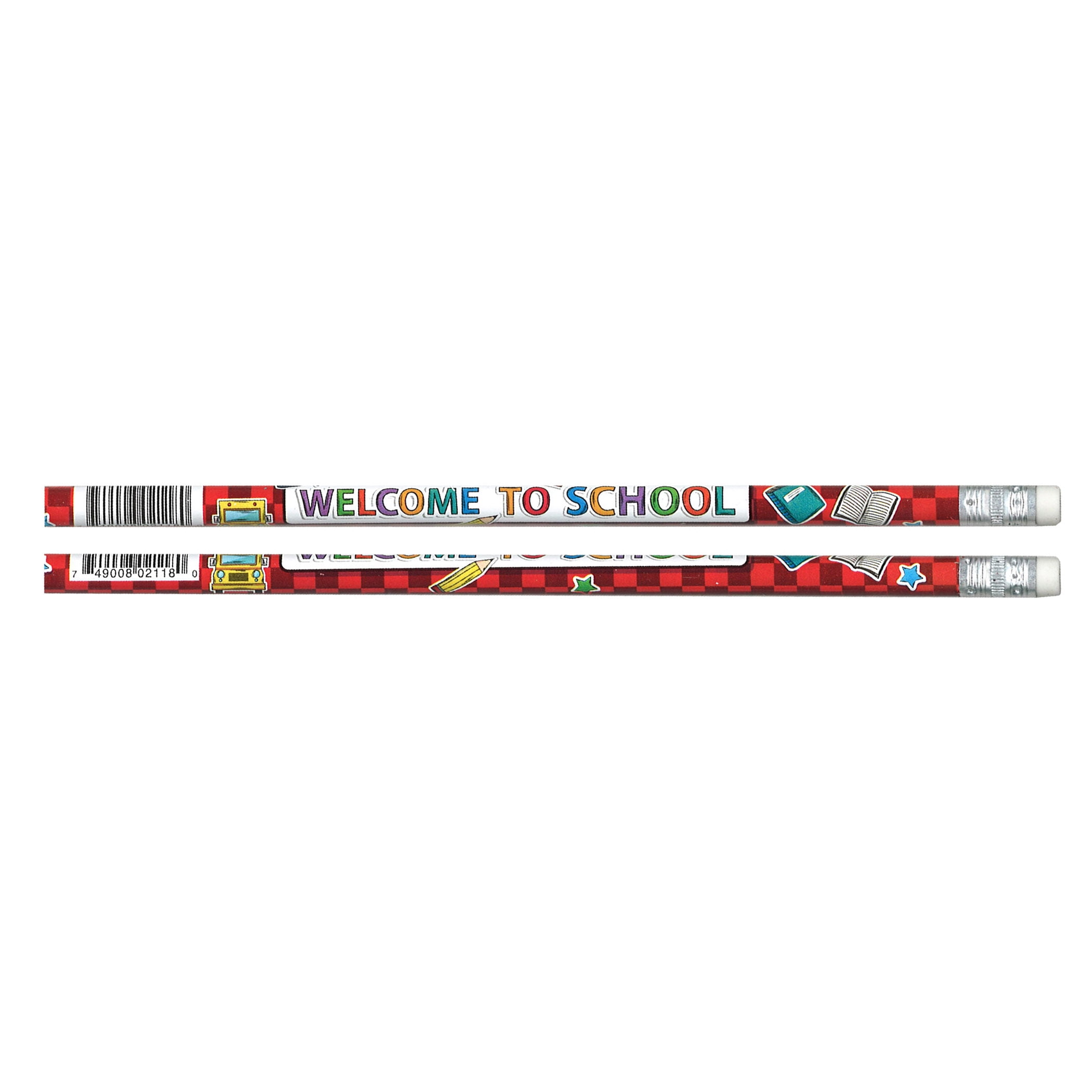 Moon Products Pencils, Welcome to School!, 12 Per Pack, 12 Packs
