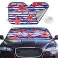 thumbnail image 4 of Goofa Sea Stars Printed Car Windshield Sunshade,Foldable Reflective Sun Visor,UV Protection Heat Blocker Sunshade,Car Cooling Accessory-Small, 4 of 7