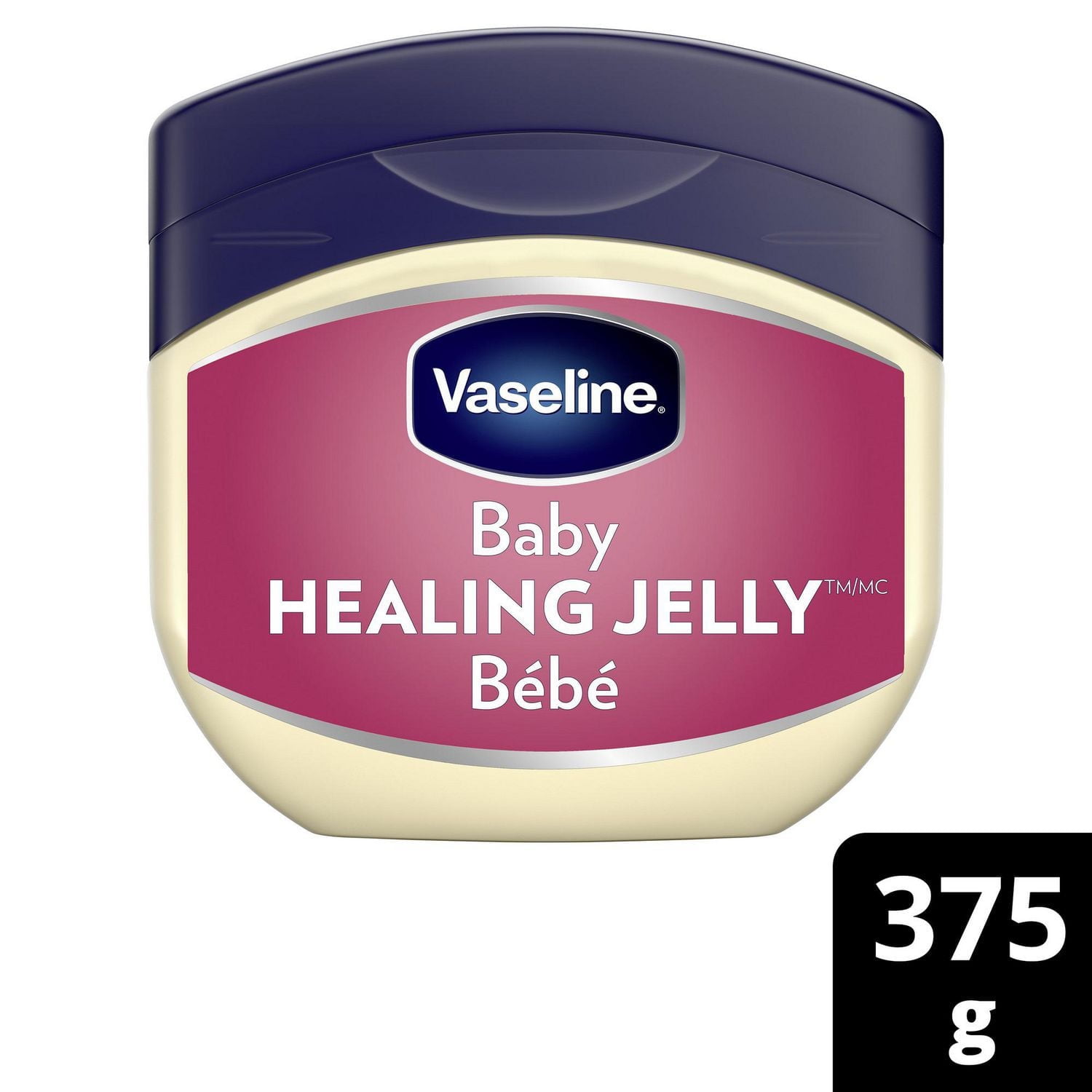 Vaseline Bébé Protectrice & Gelée de Pétrole Pure 375g Gelée de pétrole