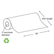 36" x 650' 20# Recycled Wide Format Roll (Bin of 35 Rolls)
