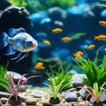 thumbnail image 7 of 12PC Fish Tank Accessories Aquarium Decorations Small Tank Decor Artificial Plants, Aquarium Decoration Accessories, Artificial Fish Tank Decor for Aquarium, 7 of 7