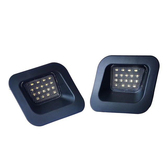 Lámpara Canbus con luz Led para matrícula, 2 uds., Compatible con Dodge Ram 1500