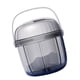 thumbnail image 5 of Caja Portátil Para Tabletas De Medicamentos, Organizador Giratorio De Dispensador De Vitaminas, Fácil De Llenar Y Tomar Medicamentos Con Organizador De Medicamentos Grande, 5 of 7
